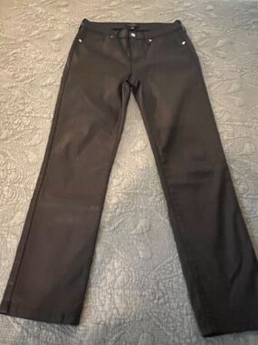 NWOT Banana Republic High Rise Slim Washwell 29/8 Coated Barn Red Jeans